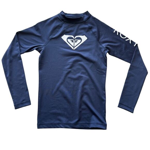 Roxy Girl’s Long Sleeve Rashguard - Picture 1 of 5